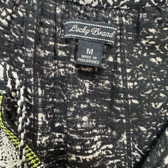 Versatile Lucky Brand Boho top, size medium - Picture 5 of 5